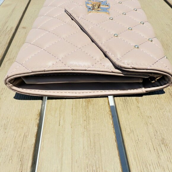 Badgley Mischka Diamond Quilt Convertible Crossbody Bag - Picture 6 of 6